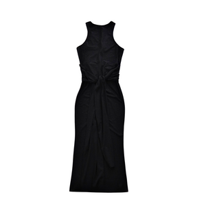 NOIR MIDI DRESS