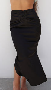 RUCHED SKIRT
